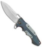 Andre de Villiers Custom Hummer Flipper Knife Holographic (4.25" Satin) AdV