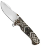 Andre De Villiers Custom Harpoon Knife LSCF/Fish Scale (Satin) AdV