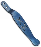 Hinderer XM Cutout Titanium Pocket Clip - Blue Anodized