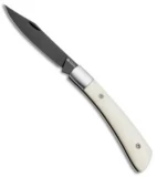 Kizlyar Supreme Knives Gent Pocket Knife Bone (3.1" Black)