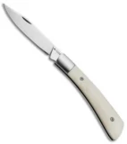 Kizlyar Supreme Knives Gent Pocket Knife Bone (3.1" Satin)