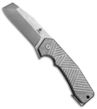 Graham Knives Midtech Razel Flipper Knife Titanium (3.25" Stonewash) GMT