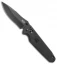 SOG Visionary II Large Arc-Lock Tactical Manual Knife (Black Plain) VS-02
