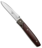 Bob Terzuola Custom Talon Liner Lock Knife Cocobolo Wood (3.5" Polish)