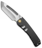 Medford Marauder Tanto Frame Lock Knife Black PVD Titanium (4.25" Stonewash) MKT