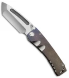 Medford Marauder Tanto Frame Lock Knife Fade Ano Titanium (4.25" Stonewash) MKT