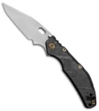 Duane Dwyer Custom BBN-L Frame Lock Knife Carbon Fiber/Ti (3.9" Gunmetal)