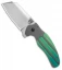 Sheepdog Knives Coil Frame Lock Knife Green Titanium (3.1" Satin)