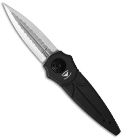 Paragon Warlock Folding Knife Black Aluminum (3.9" Satin Sorcerer)