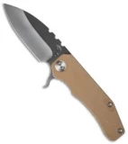 Medford 187F Flipper Knife Coyote G-10 (3.4" Gray PVD) MKT