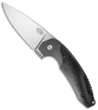 Savidan Knives Custom Maximus Frame Lock Knife Carbon Fiber (3.6" Satin)
