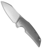 Philippe Jourget HiFi Custom Frame Lock Knife Titanium (3.4" Satin)