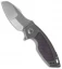 Custom Knife Factory Peace Duke Frame Lock Knife Ti/C-Tek (3" Stonewash)