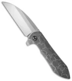 Peter Rassenti Custom Druid Frame Lock Knife Desert Floor Titanium (3.5" Satin)