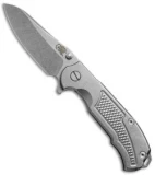 Hinderer Knives MP-1 Frame Lock Flipper Knife Titanium (3.375" Stonewash)