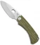 Medford Colonial G Frame Lock Knife OD Green G-10 (3.5" Stonewash) MKT