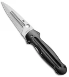 Spyderco Schempp EuroEdge Liner Lock Knife Black G-10 (3.9" Satin) C215GP