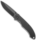 Stone River Ceramic Frame Lock Knife Titanium (2.9" Black) SRG4TRB