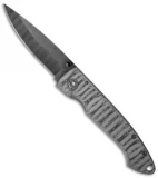 Stone River Ceramic Frame Lock Knife Laser Etched Ti (3.25" Black) SRG1TDL