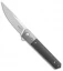 Boker Mini Kwaiken Exclusive Tuxedo Flipper Knife CF/Titanium (3" Satin VG-10)