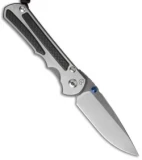 Chris Reeve Sebenza 25 Frame Lock Knife Left Handed CF (3.625" Stonewash)