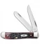 Case Mini Trapper Knife 3.5" Crimson Peach Seed Jigged Bone (6207 SS) 27381