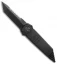 Paragon Dredd Lock Knife Black Aluminum (4" Black Tanto Serrated)