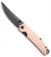 GiantMouse Vox/Anso ACE Clyde Liner Lock Knife Copper (3" Black PVD)