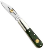 Boker Barlow Anniversary 150 Slip Joint Knife  Green Birch (2.5" Satin) 116941