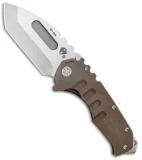 Medford Praetorian T Frame Lock Knife Bronze Ano Tanto (3.75" Satin) MKT