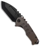 Medford Praetorian T Frame Lock Knife Bronze Ano PVD HW Tanto (3.75" PVD) MKT