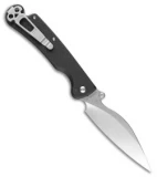 Daggerr Knives Pelican Liner Lock Knife Black G-10 (3.9" Stonewash D2) FM02-3BSW