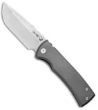 Chaves Ultramar Redencion 229 Drop Point Knife Bead Blast Ti (3.63" Belt Satin)