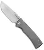 Chaves Ultramar Redencion 229 Drop Point Knife Bead Blast Ti (3.63" Hand Satin)