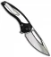 Sharp By Design Void Frame Lock Knife Black Ti/White G-10 (3.25" Satin)