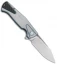 Bestech Knives Horus Left Handed Knife Gray/Blue Ti/CF (3.5"SW) BT1901D-L