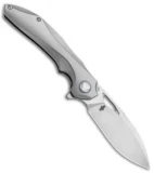 Bestech Knives Kombou ESKRA Left-Hand Knife Gray Ti (3.5" SW) BT1813L-B