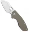 CRKT Pilar Frame Lock Knife Tan G-10 (2.4" Satin D2)