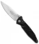 Microtech Socom Elite Manual Knife Black (4" Stonewash Serr) 160-11