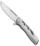 Sharp By Design Evo Typhoon Drop Point Knife Aspirated Ti (3.75" Satin)
