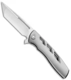 Sharp By Design Evo Typhoon American Tanto Knife Aspirated Ti (3.75" Satin)