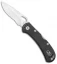 Buck SpitFire Lockback Knife Black (3.25" Satin Serr) 0722BKX1