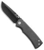 Chaves Ultramar Redencion Street Drop Point Knife Full Ti (3.25" Black PVD)