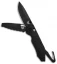 Benchmade Outlast OPTION Lock Rescue Knife Black G-10 (3.6" Black) 365BK