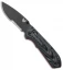 Benchmade Freek AXIS Lock Folding Knife Black/Red G-10 M4 (3.6" Serr) 560SBK-1