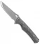 WE Knife Co. Drakon Integral Frame Lock Knife Gray Ti (3.4" Stonewash) 819C