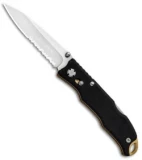 CRKT Lake Laredo 2 Lockback Knife Black G-10 (2.75" Satin Serr) 7264