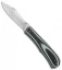 Aaron Frederick / Trash Panda Knives Kit Slip Joint Black/Gray G-10 (3.5" SW)
