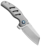 Kizer Sheepdog C01C Left-Handed Knife Titanium (3.25" Stonewash) Ki4488L1