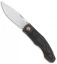 Custom Knife Factory Makosha Frame Lock Knife CF/Ti (3.75" Satin)